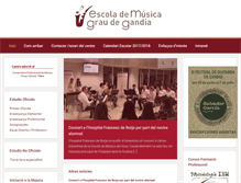 Tablet Screenshot of centredemusica.com